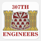 307E INGENIEURS STICKERS (Voorkant)
