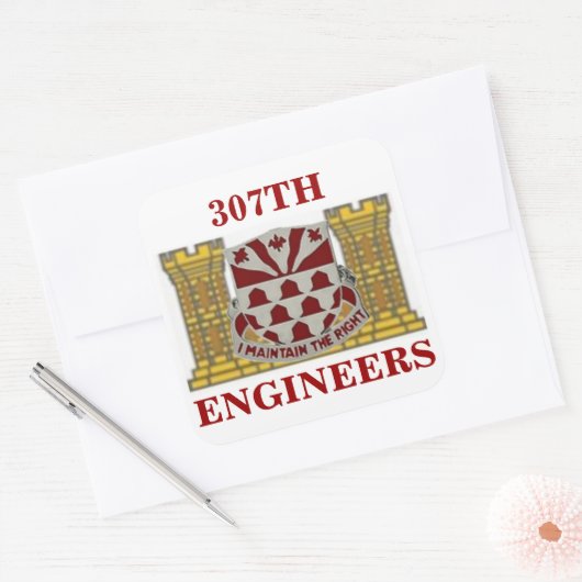 307E INGENIEURS STICKERS (Envelop)