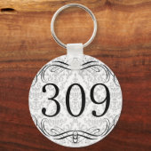 309 Netnummer Sleutelhanger (Voorkant)