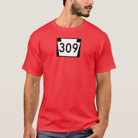 309 T-shirt (Voorkant)