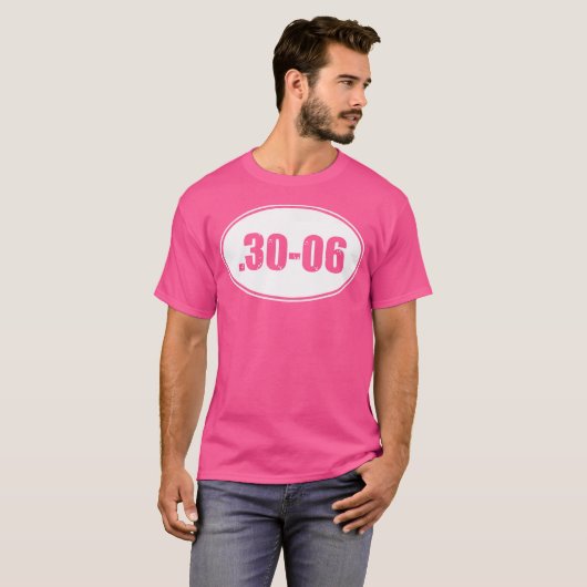 30-06 Militair Pistool Ammo 30-06 Jachtronde T-shirt (Voorkant volledig)