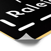 30,5 inch x 48 inch boerenmarkt honingbannerbij poster (Hoek)