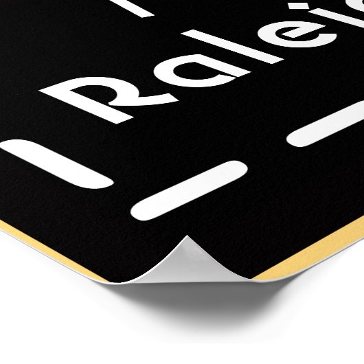 30,5 inch x 48 inch boerenmarkt honingbannerbij poster (Hoek)