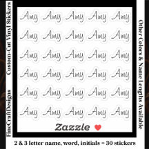 30 Aangepaste Moderne Korte Naam Initiaal Letters 