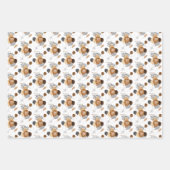 30 Amazing Years Animal Print Birthday ballonnen Inpakpapier Vel (Voorkant)