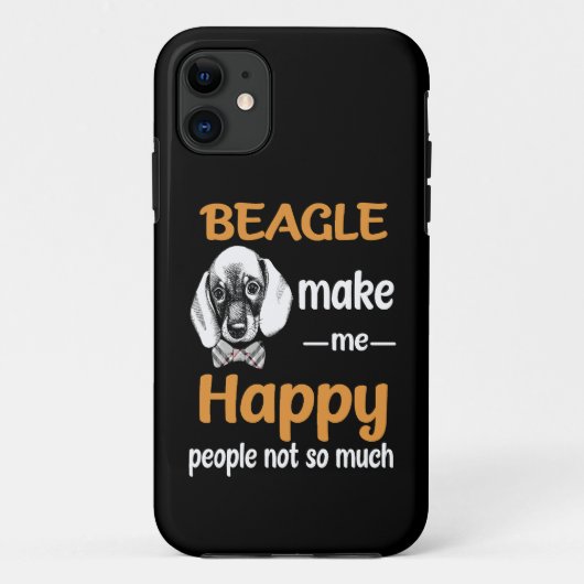30 Beagle Maak me blij Case-Mate iPhone Case (Achterkant)