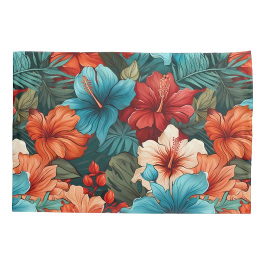 #30 Bloemen patroon Kussensloop (Achterkant)