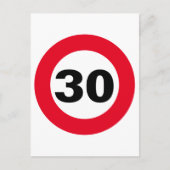 30 BRIEFKAART (Voorkant)