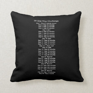 30-daagse Nap Challenge Pillow Kussen