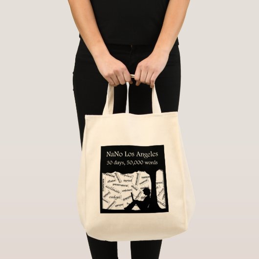 30 dagen 50.000 woorden tote bag (Voorkant (product))