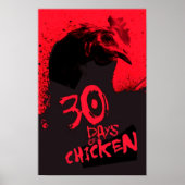 30 DAGEN CHICKEN POSTER (Voorkant)