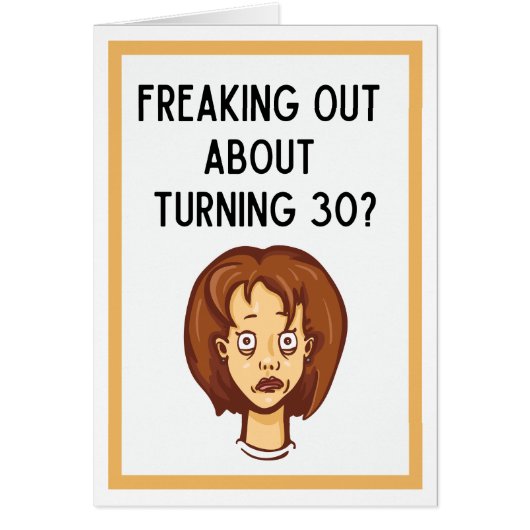 30 dagen draaien Kaart is niet bang! (Voorkant)