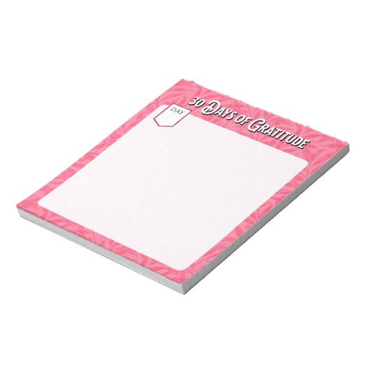 30 dagen Gratitude-notebook Notitieblok (Linkerzijde)