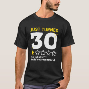 30 dagen na zonsopgang niet aangeraden t-shirt
