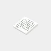 30 dagen Tracker White Sticky Notes (Schuin)