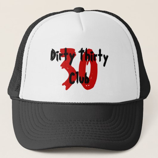30, Dirty Derty Club Trucker Pet (Voorkant)
