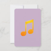 30 e uitnodiging van de partij Birthday (Achterkant)