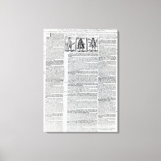 30 en 2 Extreme van deze tijden Canvas Afdruk (Voorkant)