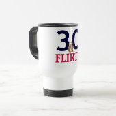 30 en 30 ste verjaardag reisbeker (Voorkant links)