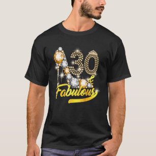 30 en 30e koninginnenschoen van Fabulous Birthday T-shirt