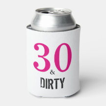 30 en Dirty Birthday Gift Koelbox