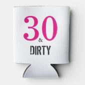 30 en Dirty Birthday Gift Koelbox Blikjeskoeler (Voorkant)