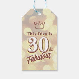 30 en Fabulous Cadeaulabel