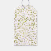 30 en Fabulous Gold Glitter 30th Birthday Cadeaulabel (Achterkant)