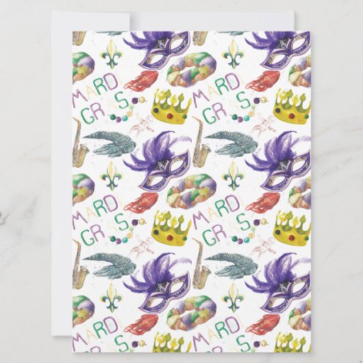 30 en Fabulous | Nieuwe orleans reisweg op de zeve Kaart (Achterkant)