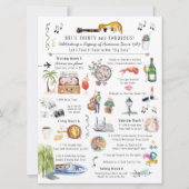 30 en Fabulous | Nieuwe orleans reisweg op de zeve Kaart (Voorkant)