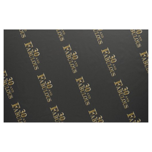 30 en Fabulous Stof (Fat Quarter)