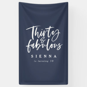 30 en fantastische verjaardagsbanner spandoek