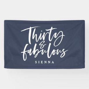 30 en fantastische verjaardagsbanner spandoek