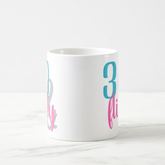 30 en Flirty Verjaardag Mok (Center)