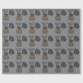 30 en over het thema The Hill Party Cadeaupapier (Vlak)