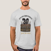 30 en Over The Hill Party - 30ste verjaardag T-shirt (Voorkant)