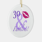 30 en verbluffend keramisch ornament (Rechts)