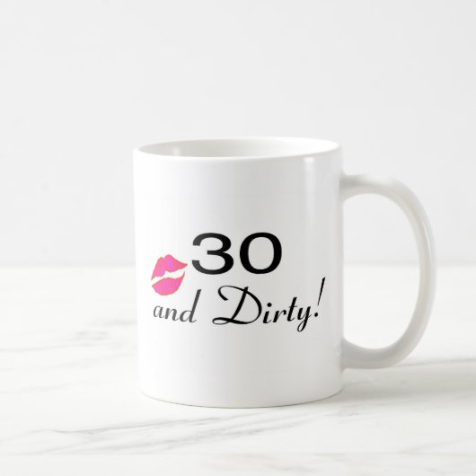 30 en vuile spoelen koffiemok (Rechts)