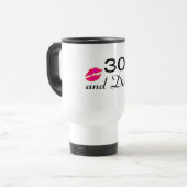 30 en vuile spoelen reisbeker (Voorkant links)