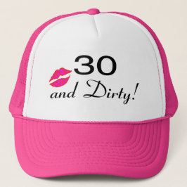 30 en vuile spoelen trucker pet
