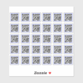 (30 etikettenStickers) douane produceert QR-code Sticker