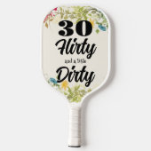 30 Flirterige Pickleball Paddle (Achterkant)