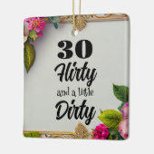 30 Flirty Keramisch Ornament (Links)