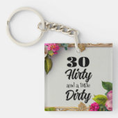 30 Flirty Sleutelhanger (voorkant)