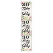 30 Flirty Table Runner Korte Tafelloper (Voorkant)