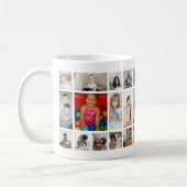 30 Fotocollage sjabloon gepersonaliseerd Koffiemok (Links)