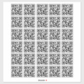 30 Gemeentelijke Gemakkelijk om de Sticker van de  (Vel)