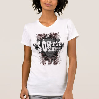 30 Grit Slurry camisoltop met rood T-shirt