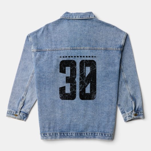 30 Hakkari Turkije Türkiye Uludere Yüksekova Merke Denim Jacket (Achterkant)