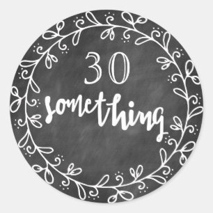 30 Iets - 30e Verjaardag & up Aangepaste Stickers